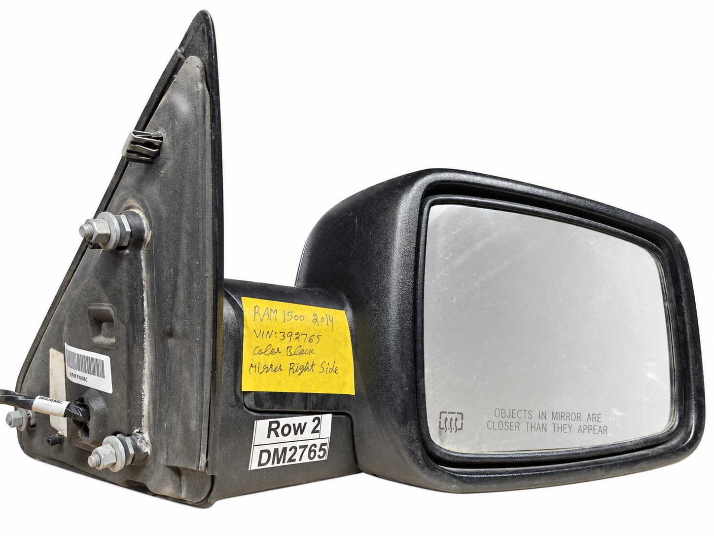 2014 Ram 1500 Right Passenger Side Mirror 5RR781X8AC | Black OEM