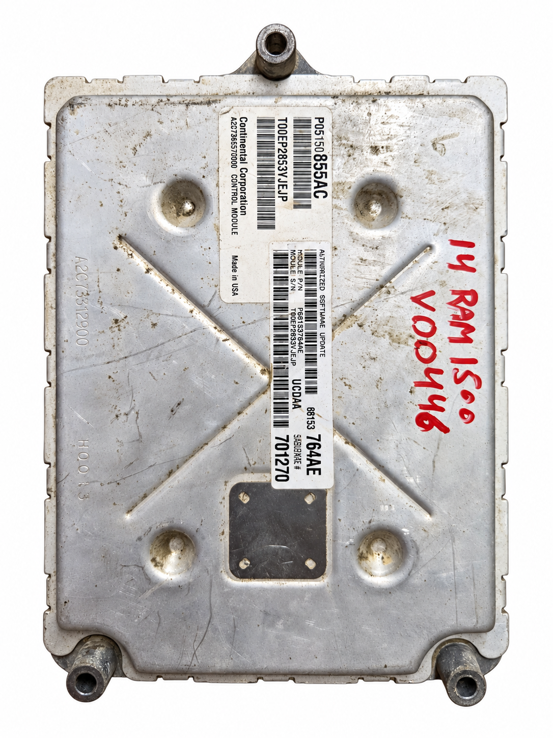2014 Ram 1500 5.7L PCM Engine Computer 05150855AC / 68153764AE
