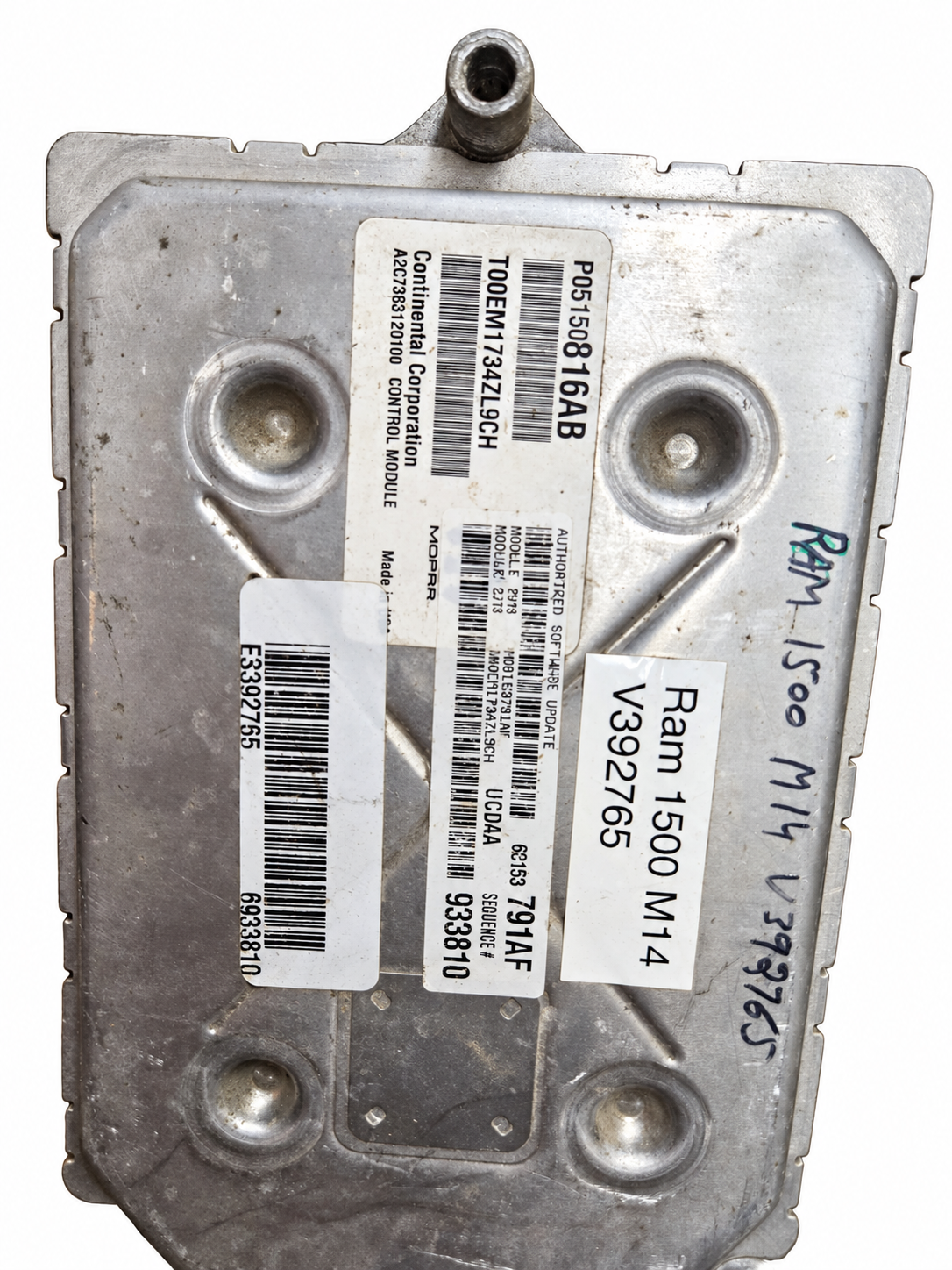 2014 Ram 1500 PCM Engine Computer 05150816AB / 68153791AF