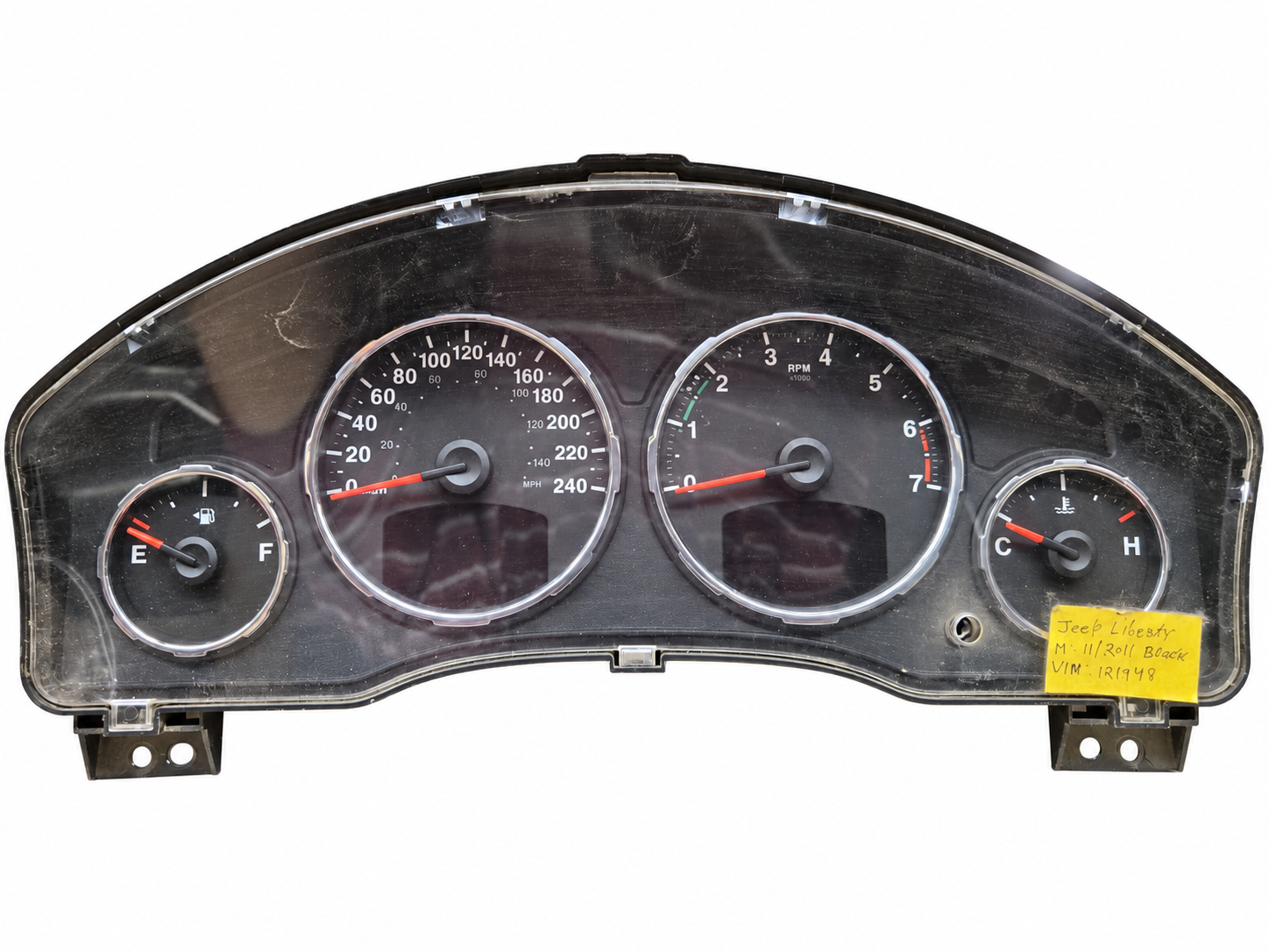 2012 Jeep Liberty Instrument Cluster 05172925AE