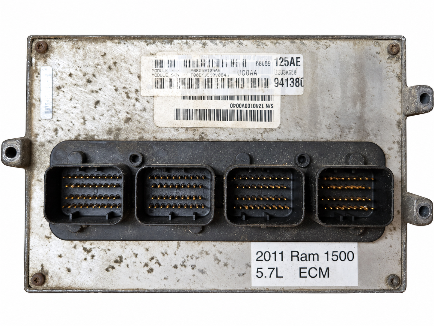 2011 Ram 1500 5.7L PCM Engine Computer 68059125AE