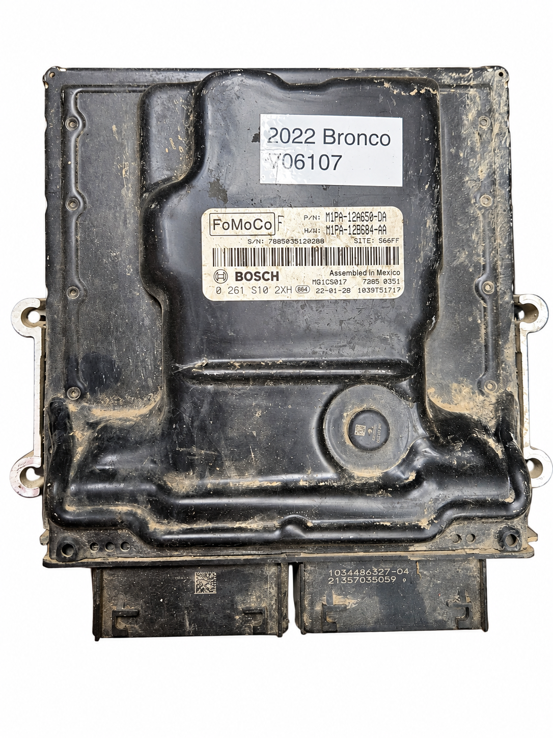 Ford Bronco Sport PCM Engine Computer M1PA-12A650-DA