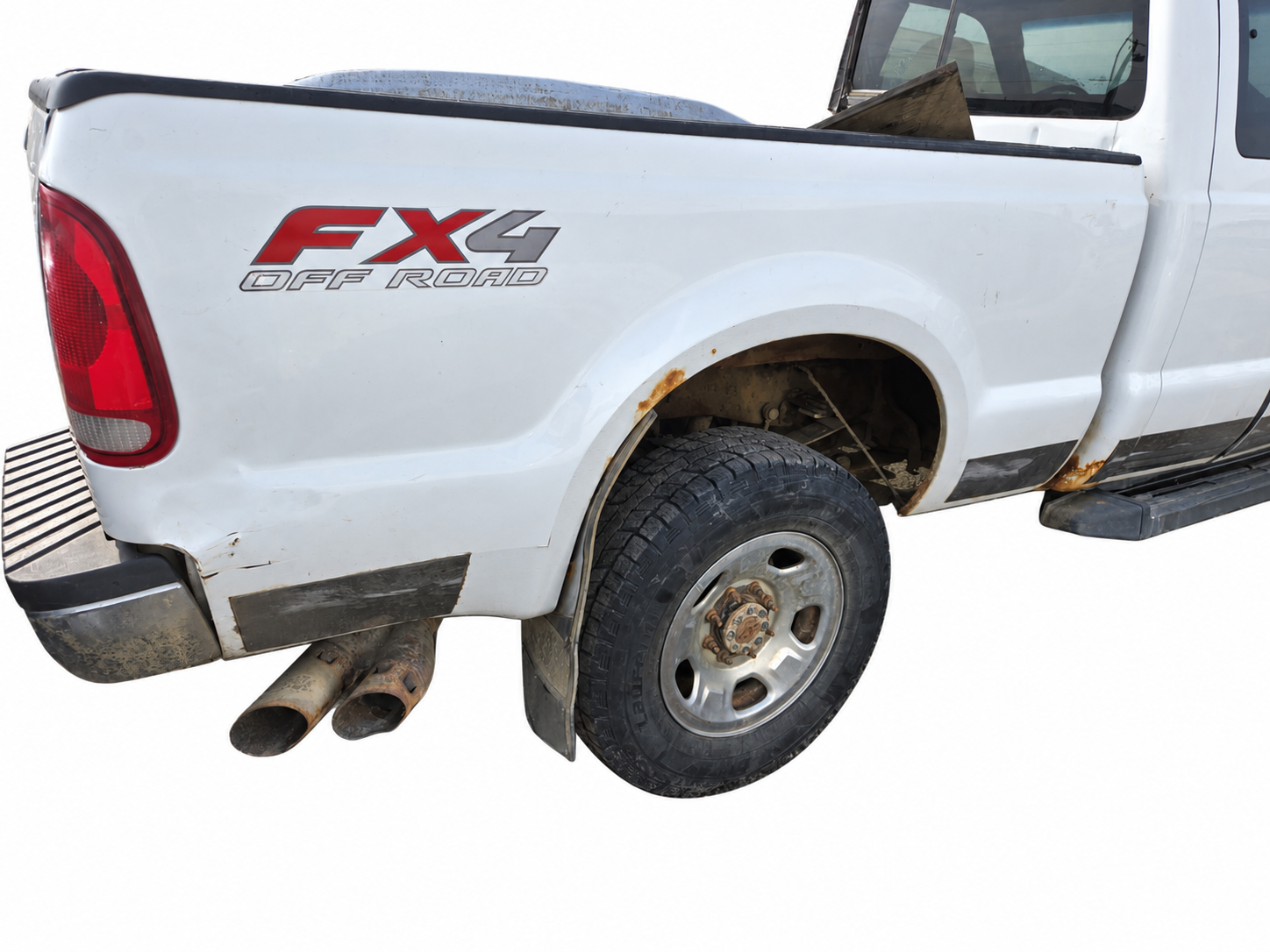 2008–2010 Ford F-250 F-350 Super Duty Pickup Box – White